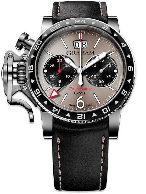Review Replica Graham Watch Chronofighter Vintage GMT 2CVBC.S07A.L156S